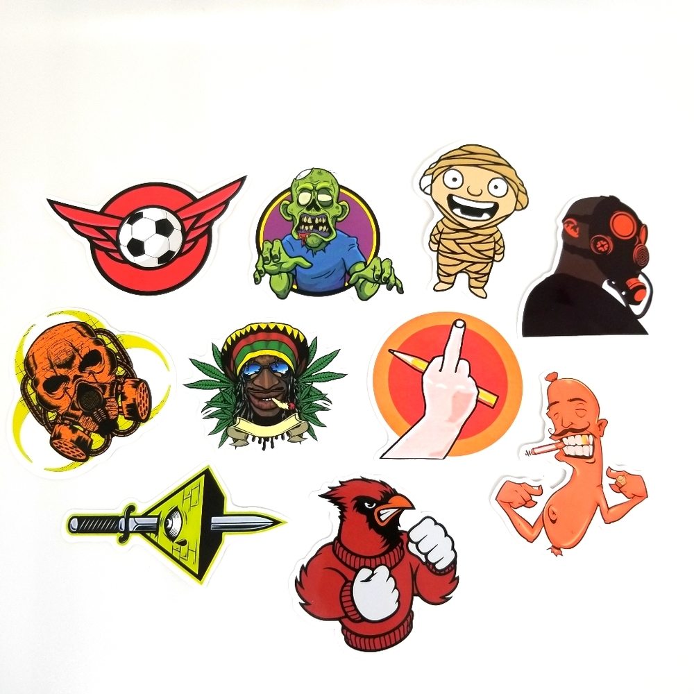 🔴10 VSCO waterproof vinyl stickers